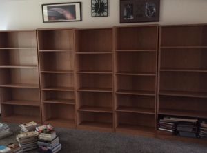 Empty Bookcases