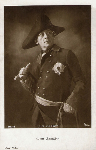 Otto Gebühr in Der alte Fritz (1928)