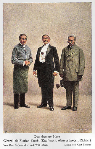 Alexander Girardi in Das dumme Herz (1914)