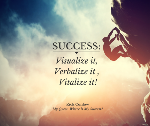 Winning: Visualize, Verbalize, Vitalize Your Success