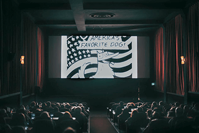 24 HOUR COMIC onscreen at the Laurelhurst