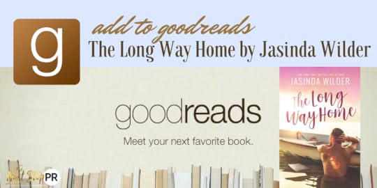 ADD TO GOODREADS- THE LONG WAY HOME JASINDA WILDER COVER