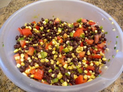 black bean and corn salad