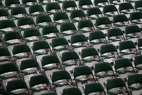 Chairs set up for a graduation ceremony. (Katie Montgomery/Unsplash)