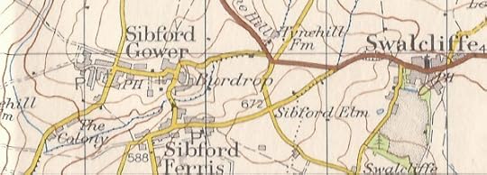 Sibford Gower Area Map