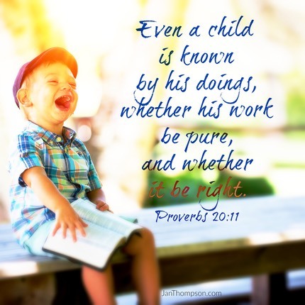 Proverbs 20 11