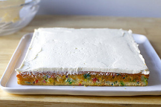 flat frosting for max sprinkle impact