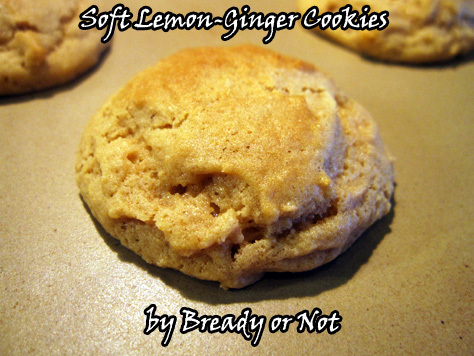 Soft Lemon-Ginger Cookies