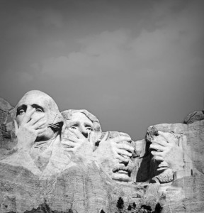 Mount Rushmore Embarassed