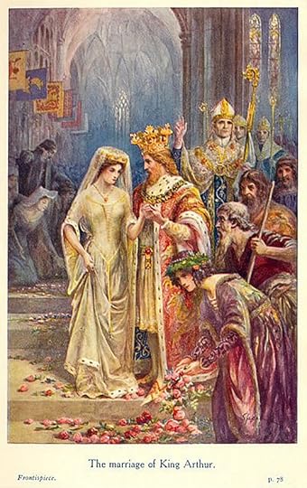 Arthur and Guinevere's wedding