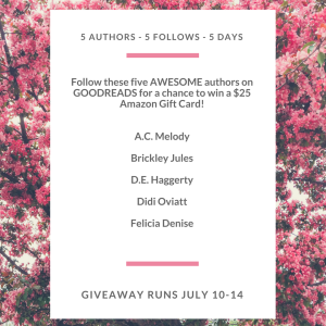 Goodreads Giveaway