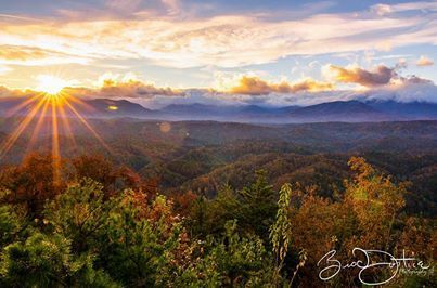 Smoky Mountains in Eastern Tennessee