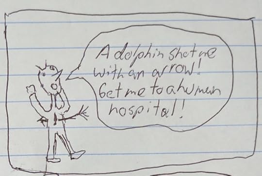 Anonymous Functionary: A dolphin shot me with an arrow! Get me to a human hospital!