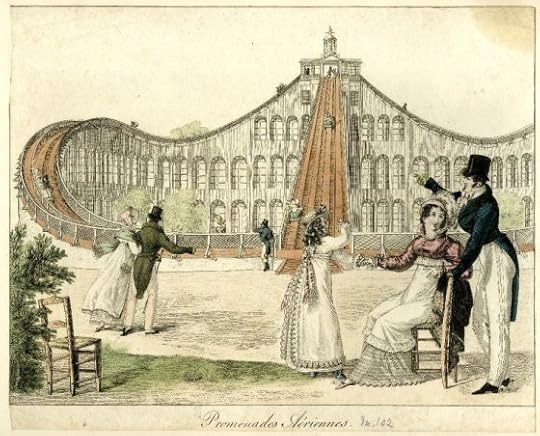 An elaborate Helter Skelter, four stories high; 1816.