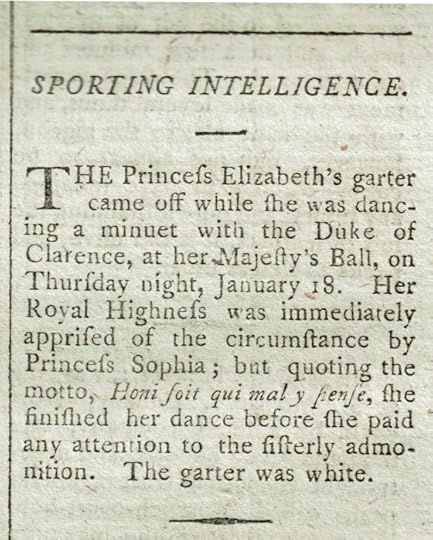 From the January 1798 edition of The Sporting Magazine