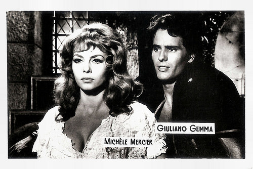Michèle Mercier and Giuliano Gemma in Angélique, marquise des anges (1964)