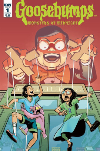 Goosebumps Monsters at Midnight 1 cover