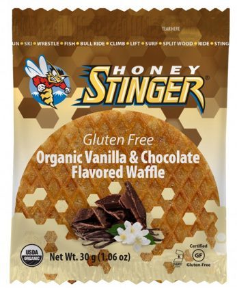 Honey Stinger Gluten Free Organic Vanilla & Chocolate Flavored Waffle
