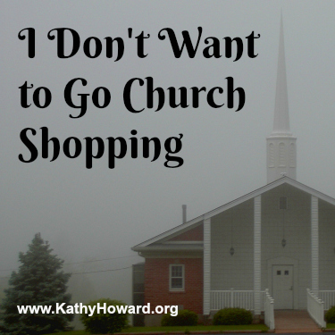 church shopping