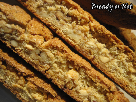 Bready or Not: Maple-Walnut White Chocolate Biscotti 