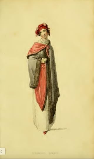 Ackermanns Fashion Plate 17 March 1814: Promenade or carriage costume