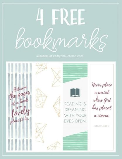4 cute - and free - bookmarks