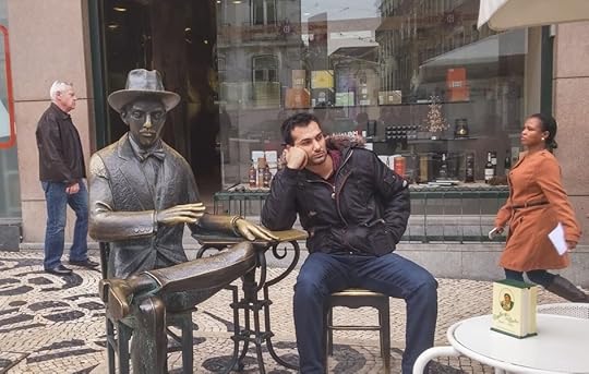 Fernando Pessoa - Vince Verbatim, Café A Brasileira Lisbon, 2015 