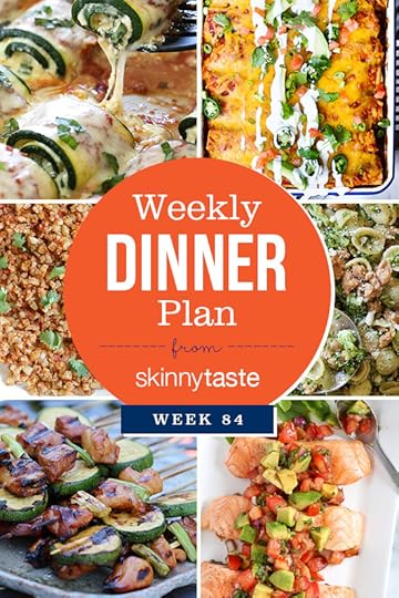 Skinnytaste Dinner Plan (Week 84)