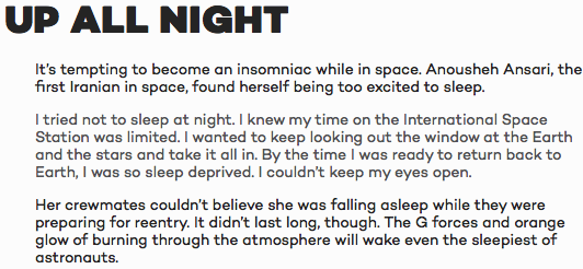 What_s It Like in Space? 13-- bookspoils