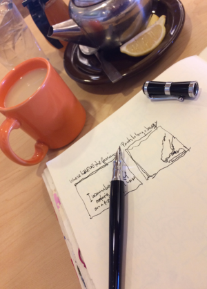 Tea & fountain pen