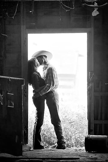 kissing a cowboy