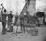 Blacksmiths on the USS Lehigh
