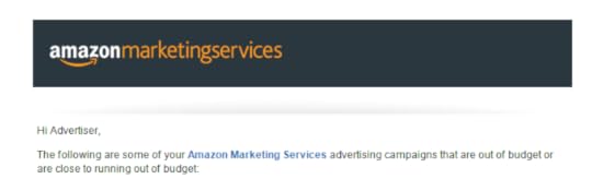 Budget limit warning