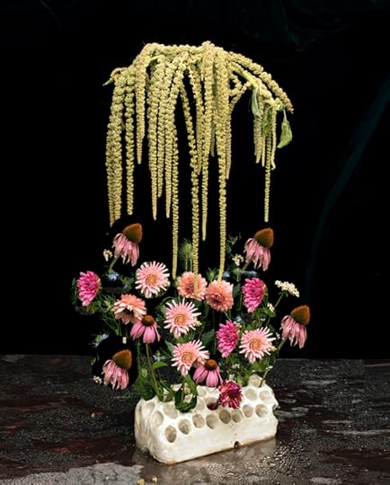 Nico Krijno, Sculpture Study with Clay and Flowers, 2016Courtesy the artist