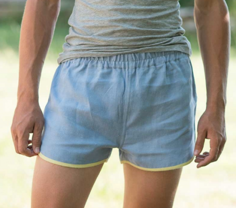 Rawganique Oslo 100% Hemp Running Gym Shorts