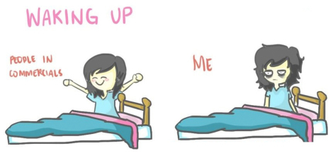 Image result for waking up meme