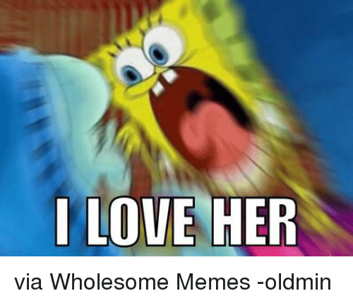 Image result for I love her meme