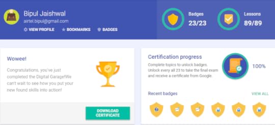 Google Digital Unlocked Certificate