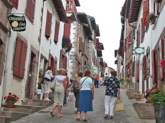 Saint-Jean-Pied-de-Port, where the Camino de Santiago meets the Pyrenean Way GR10