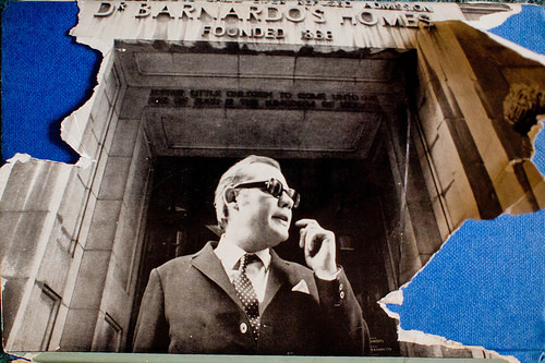 Banana Boy (1969) by Frank Norman - back cover - photograph of Frank Norman