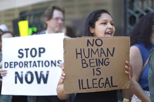 Immigration Enforcement Protest