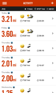 Nike+ Activity