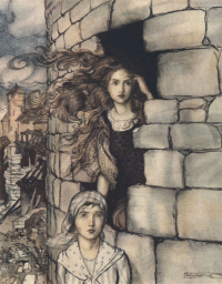 Maid Maleen Grimms Arthur Rackham