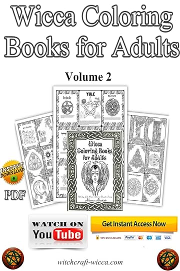 Wiccan Mythology Printables Wicca Coloring Books for Adults: Mythology, Gods, Wiccan Anti-stress Relaxation Therapy, Wicca blessing Goddesses, Wicca blessing book
