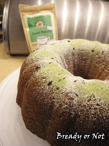 Bready or Not: Matcha Green Tea Bundt Cake 