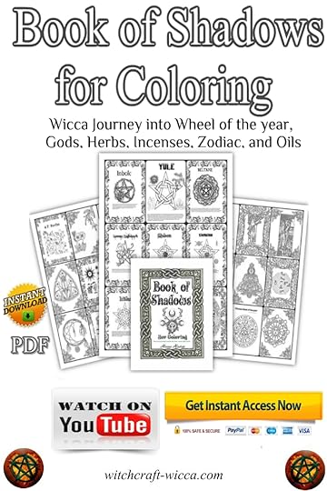 Book of Shadows pages for Coloring, incense and oils, Wicca Coloring, Wicca Coloring Book, Wicca Coloring Adults, Coloring Wicca Book
