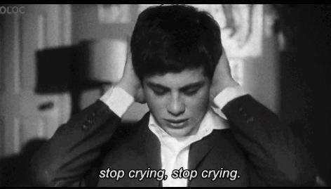 Stop crying! stop crying! :