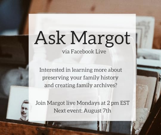 Facebook Live Creating Family Archives