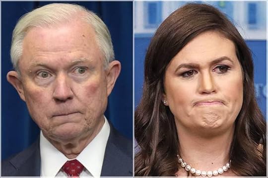 Jeff Sessions; Sarah Huckabee Sanders