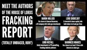Image result for Lord's fracking committee
